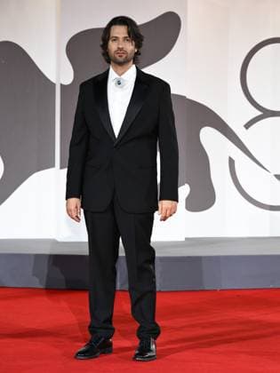 Venice, Italy: Venice, 82nd Venice International Film Festival 2025 - Evening 4 - Red Carpet for the film Valley of Smiles. Pictured is Paolo Strippoli. Venice Italy  - ZUMAp169 20250830_zea_p169_1908 Copyright: xSimonexComix