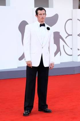 Callum Turner bei der Premiere des Kinofilms Frankenstein auf der Biennale di Venezia 2025 82. Internationale Filmfestspiele von Venedig im Palazzo del Cinema. Venedig, 30.08.20