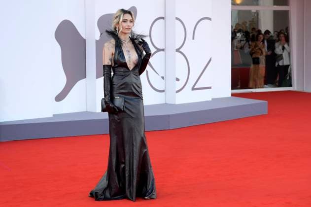 Paris Jackson bei der Premiere des Kinofilms Frankenstein auf der Biennale di Venezia 2025 82. Internationale Filmfestspiele von Venedig im Palazzo del Cinema. Venedig, 30.08.20