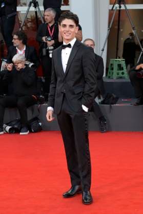Andrea Arru bei der Premiere des Kinofilms Frankenstein auf der Biennale di Venezia 2025 82. Internationale Filmfestspiele von Venedig im Palazzo del Cinema. Venedig, 30.08.20