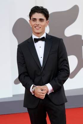 Andrea Arru bei der Premiere des Kinofilms Frankenstein auf der Biennale di Venezia 2025 82. Internationale Filmfestspiele von Venedig im Palazzo del Cinema. Venedig, 30.08.20