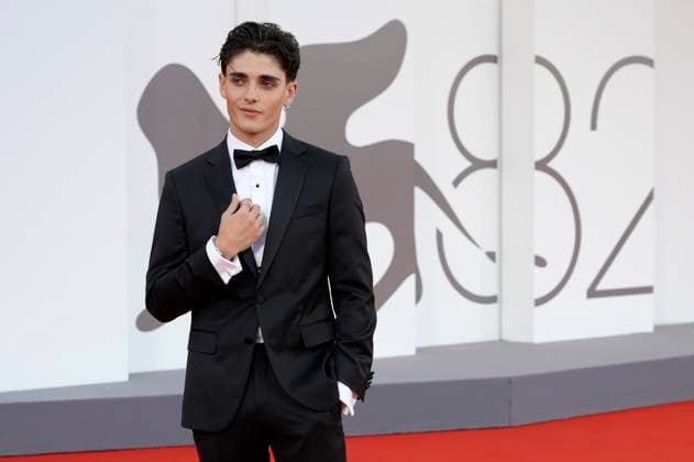 Andrea Arru bei der Premiere des Kinofilms Frankenstein auf der Biennale di Venezia 2025 82. Internationale Filmfestspiele von Venedig im Palazzo del Cinema. Venedig, 30.08.20