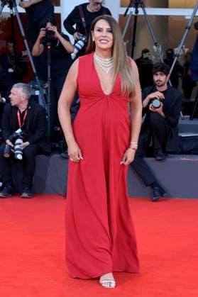 Karla Sofia Gascon bei der Premiere des Kinofilms Frankenstein auf der Biennale di Venezia 2025 82. Internationale Filmfestspiele von Venedig im Palazzo del Cinema. Venedig, 30.08.20