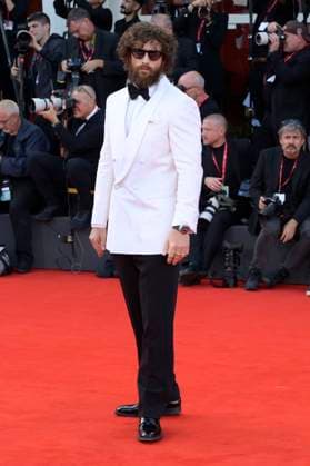 Aaron Taylor-Johnson bei der Premiere des Kinofilms Frankenstein auf der Biennale di Venezia 2025 82. Internationale Filmfestspiele von Venedig im Palazzo del Cinema. Venedig, 30.08.20
