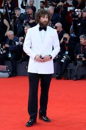 Aaron Taylor-Johnson bei der Premiere des Kinofilms Frankenstein auf der Biennale di Venezia 2025 82. Internationale Filmfestspiele von Venedig im Palazzo del Cinema. Venedig, 30.08.20