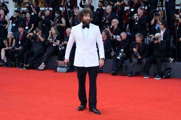 Aaron Taylor-Johnson bei der Premiere des Kinofilms Frankenstein auf der Biennale di Venezia 2025 82. Internationale Filmfestspiele von Venedig im Palazzo del Cinema. Venedig, 30.08.20