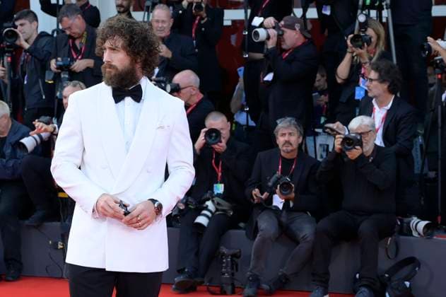 Aaron Taylor-Johnson bei der Premiere des Kinofilms Frankenstein auf der Biennale di Venezia 2025 82. Internationale Filmfestspiele von Venedig im Palazzo del Cinema. Venedig, 30.08.20