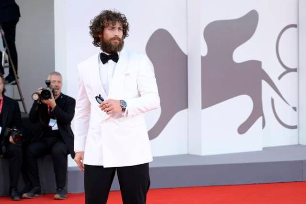 Aaron Taylor-Johnson bei der Premiere des Kinofilms Frankenstein auf der Biennale di Venezia 2025 82. Internationale Filmfestspiele von Venedig im Palazzo del Cinema. Venedig, 30.08.20