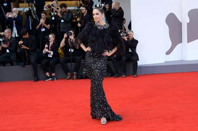 Eugenia Silva bei der Premiere des Kinofilms Frankenstein auf der Biennale di Venezia 2025 82. Internationale Filmfestspiele von Venedig im Palazzo del Cinema. Venedig, 30.08.20