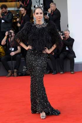 Eugenia Silva bei der Premiere des Kinofilms Frankenstein auf der Biennale di Venezia 2025 82. Internationale Filmfestspiele von Venedig im Palazzo del Cinema. Venedig, 30.08.20