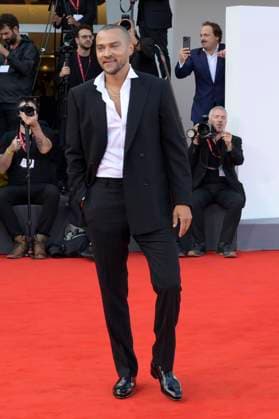 Jesse Williams bei der Premiere des Kinofilms Frankenstein auf der Biennale di Venezia 2025 82. Internationale Filmfestspiele von Venedig im Palazzo del Cinema. Venedig, 30.08.20