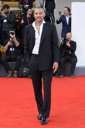 Jesse Williams bei der Premiere des Kinofilms Frankenstein auf der Biennale di Venezia 2025 82. Internationale Filmfestspiele von Venedig im Palazzo del Cinema. Venedig, 30.08.20