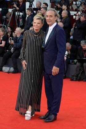 Dominique Lemonier und Alexandre Desplat bei der Premiere des Kinofilms Frankenstein auf der Biennale di Venezia 2025 82. Internationale Filmfestspiele von Venedig im Palazzo del Cinema. Venedig, 30.08.20