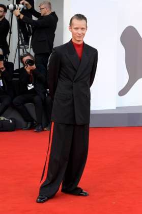 Felix Kammerer bei der Premiere des Kinofilms Frankenstein auf der Biennale di Venezia 2025 82. Internationale Filmfestspiele von Venedig im Palazzo del Cinema. Venedig, 30.08.20