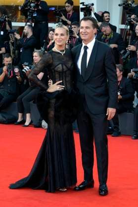 Molly Sims mit Ehemann Scott Stuber bei der Premiere des Kinofilms Frankenstein auf der Biennale di Venezia 2025 82. Internationale Filmfestspiele von Venedig im Palazzo del Cinema. Venedig, 30.08.20