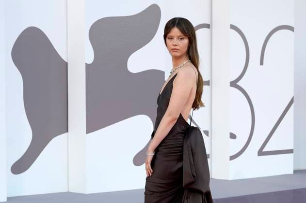 Mia Goth bei der Premiere des Kinofilms Frankenstein auf der Biennale di Venezia 2025 82. Internationale Filmfestspiele von Venedig im Palazzo del Cinema. Venedig, 30.08.20