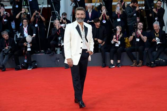 Oscat Isaac bei der Premiere des Kinofilms Frankenstein auf der Biennale di Venezia 2025 82. Internationale Filmfestspiele von Venedig im Palazzo del Cinema. Venedig, 30.08.20