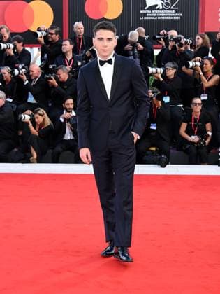 Venice, Italy: Venice, 82nd Venice International Film Festival 2025 - evening 4 - red carpet of the film Frankenstein Pictured: Julio Pena Fernandez Venice Italy  - ZUMAp169 20250830_zea_p169_2327 Copyright: xAlbertoxTerenghi PoolxxEvenx
