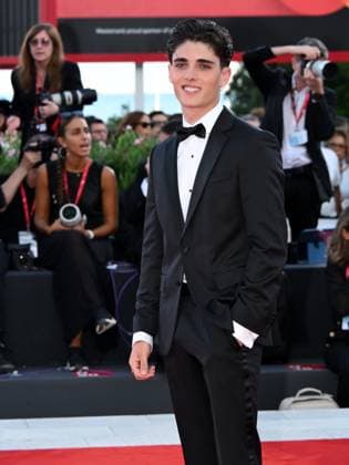 Venice, Italy: Venice, 82nd Venice International Film Festival 2025 - evening 4 - red carpet of the KINEO AWARD Pictured: Andrea Arru Venice Italy  - ZUMAp169 20250830_zea_p169_2422 Copyright: xAlbertoxTerenghi PoolxxEvenx