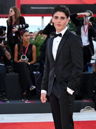 Venice, Italy: Venice, 82nd Venice International Film Festival 2025 - evening 4 - red carpet of the KINEO AWARD Pictured: Andrea Arru Venice Italy  - ZUMAp169 20250830_zea_p169_2424 Copyright: xAlbertoxTerenghi PoolxxEvenx