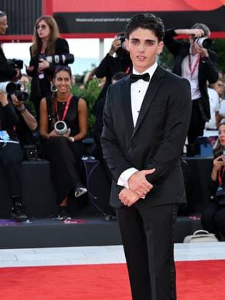 Venice, Italy: Venice, 82nd Venice International Film Festival 2025 - evening 4 - red carpet of the KINEO AWARD Pictured: Andrea Arru Venice Italy  - ZUMAp169 20250830_zea_p169_2425 Copyright: xAlbertoxTerenghi PoolxxEvenx