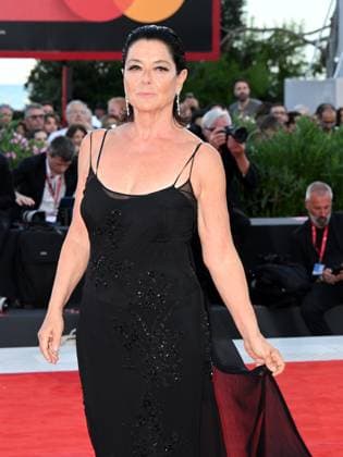 Venice, Italy: Venice, 82nd Venice International Film Festival 2025 - Evening 4 - KINEO AWARD red carpet Pictured: Monica Guerritore Venice Italy  - ZUMAp169 20250830_zea_p169_2444 Copyright: xAlbertoxTerenghi PoolxxEvenx