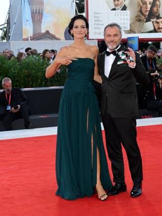 Venice, Italy: Venice, 82nd Venice International Film Festival 2025 - evening 4 - KINEO AWARD red carpet Pictured: Shalana Santana, Massimiliano Gallo Venice Italy  - ZUMAp169 20250830_zea_p169_2496 Copyright: xAlbertoxTerenghi PoolxxEvenx
