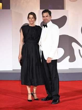 Venice, Italy: Venice, 82nd Venice International Film Festival 2025 - Evening 4 - Red Carpet for the film The Last Viking . Pictured: Nikolaj Lie Kaas Venice Italy  - ZUMAp169 20250830_zea_p169_2068 Copyright: xSimonexComix