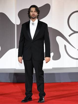 Venice, Italy: Venice, 82nd Venice International Film Festival 2025 - Evening 4 - Red Carpet for the film Valley of Smiles. Pictured is Paolo Strippoli. Venice Italy  - ZUMAp169 20250830_zea_p169_1906 Copyright: xSimonexComix