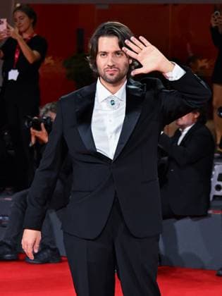 Venice, ITALY: Venice, 82nd Venice International Film Festival 2025 - Evening 4 - Red Carpet for the film The Valley of Smiles - Pictured: Paolo Strippoli Venice ITALY  - ZUMAp169 20250830_zea_p169_1929 Copyright: xManuelexMangiarottix