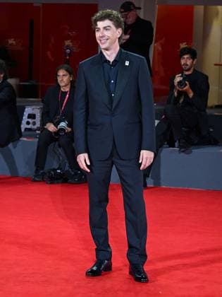Venice, ITALY: Venice, 82nd Venice International Film Festival 2025 - Evening 4 - Red Carpet of the Film The Valley of Smiles - In the photo: Michele Riondino, Venice ITALY  - ZUMAp169 20250830_zea_p169_1988 Copyright: xManuelexMangiarottix