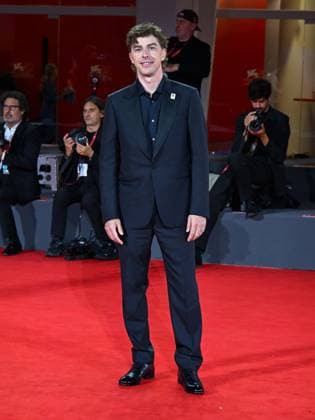 Venice, ITALY: Venice, 82nd Venice International Film Festival 2025 - Evening 4 - Red Carpet of the Film The Valley of Smiles - In the photo: Michele Riondino, Venice ITALY  - ZUMAp169 20250830_zea_p169_1996 Copyright: xManuelexMangiarottix