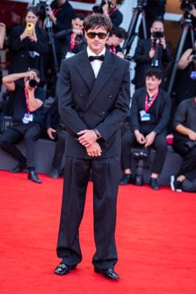 August 30, 2025, Venice, Italy: Jacob Elord attends the Frankenstein red carpet during The 82nd Venice International Film Festival. Venice Italy - ZUMAs197 20250830_aaa_s197_356 Copyright: xLoredanaxSangiulianox