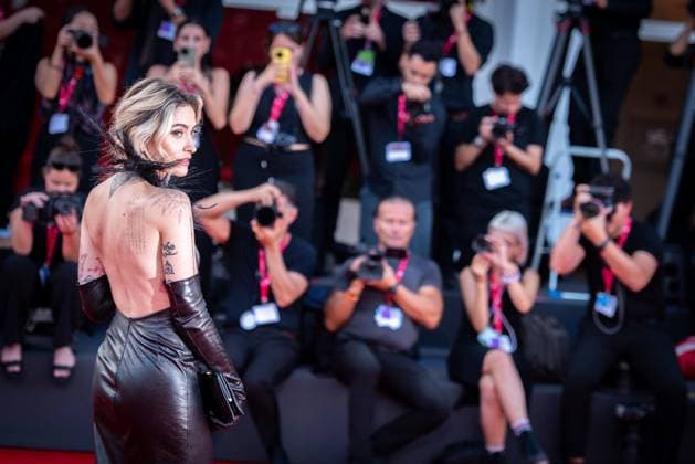 Frankenstein red carpet in Venice, Italy - 30 Aug 2025 Paris Jackson attends the Frankenstein red carpet during The 82nd Venice International Film Festival. Venice Italy Copyright: xLoredanaxSangiulianox xSOPAxImagesx LSangiuliano-1824