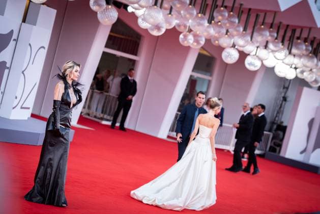 Frankenstein red carpet in Venice, Italy - 30 Aug 2025 Paris Jackson attends the Frankenstein red carpet during The 82nd Venice International Film Festival. Venice Italy Copyright: xLoredanaxSangiulianox xSOPAxImagesx LSangiuliano-1849