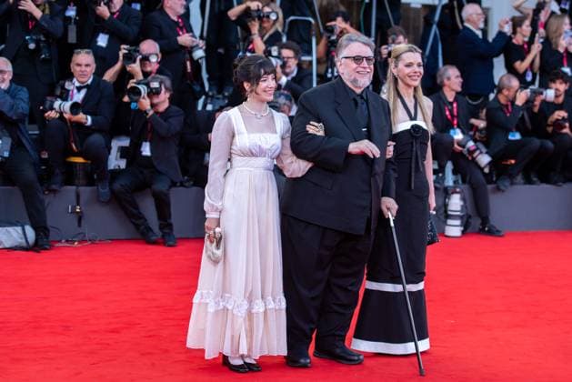 Frankenstein red carpet in Venice, Italy - 30 Aug 2025 Guillermo Del Toro attends the Frankenstein red carpet during The 82nd Venice International Film Festival. Venice Italy Copyright: xLoredanaxSangiulianox xSOPAxImagesx LSangiuliano-2055