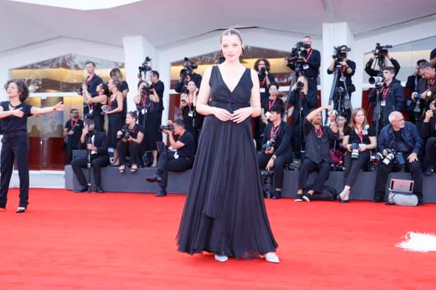 August 30, 2025, Venice, Italy: Jella Hase attends the premiere of Frankenstein during the 82nd Venice International Film Festival at Palazzo del Cinema on the Lido in Venice, Italy, on 30 August 2025. Photo: Venice Italy - ZUMAm179 20250830_zep_m179_066 Copyright: xAlecxMichaelx