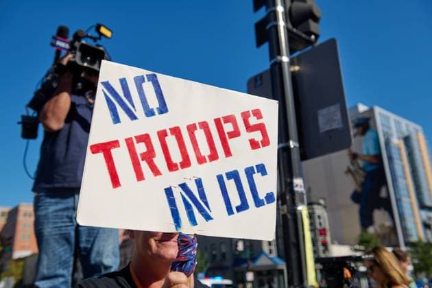 DC Residents Protest Trump August 30 Residents of Washington D.C. protest Pres. Donald Trump s use of federal agents and the National Guard to perform basic policing actions throughout the city, Aug. 30, 2025. Washington District Of Columbia United States Copyright: xDominicxGwinnx
