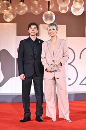 La valle dei sorrisi Red Carpet - The 82nd Venice International Film Festival Michele Riondino, Eva Nestori during La valle dei sorrisi Red Carpet - The 82nd Venice International Film Festival, Venice, Italy 30 August 2025, Credit:Maria Laura Antonelli Avalon Italy, Venice  Copyright: xMariaxLauraxAntonellix xAvalonx 1032866389