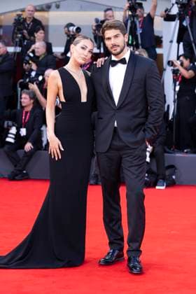 Frankenstein Red Carpet - The 82nd Venice International Film Festival Paolo Crivellin and Angela Caloisi a during the Frankenstein red carpet during the 82nd Venice International Film Festival on August 30, 2025 in Venice, Italy. Venice Italy  Copyright: xDanielexCifalÃ x originalFilename: cifala-notitle250830_npy4Z.jpg