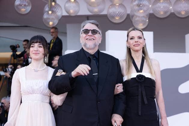 Premiere du film Frankenstein lors du 82eme Festival du film de Venise - Mostra 2025 Premiere du film Frankenstein lors du 82eme Festival du film de Venise - Mostra 2025 - Guillermo del Toro, Kim Morgan attends the Frankenstein red carpet during The 82nd Venice International Film Festival at Sala Grande on August 30, 2025 in Venice, Italy.  Copyright: xKazukoxWakayamax