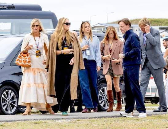 31-08-2025 Zandvoort King Willem-Alexander and Princess Ariane and Queen Maxima and Princess Alexia and Princess Amalia at the F1 Grand Prix of The Netherlands at Circuit Zandvoort. Â  Copyright: xPPEx