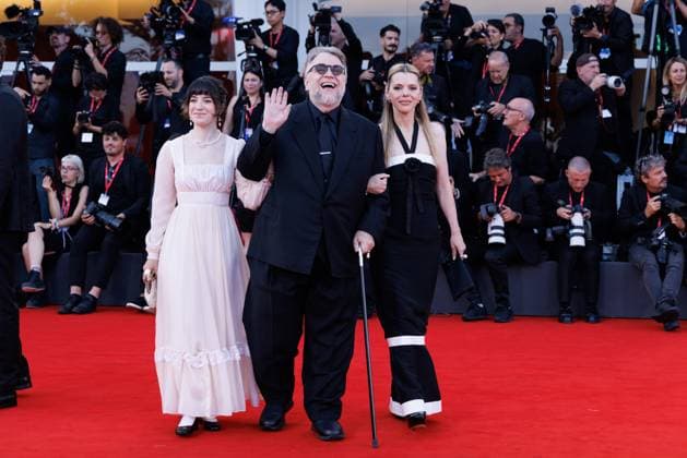 News - Frankenstein Red Carpet - The 82nd Venice International Film Festival Marisa del Toro, Guillermo del Toro, Kim Morgan attend the Frankenstein red carpet during the 82nd Venice International Film Festival on August 30, 2025 in Venice, Italy. Photo: Cinzia Camela. Lido di Venezia Palazzo del Cinema Italy Copyright: xCinziaxCamelax xLiveMediax LPN_2001956