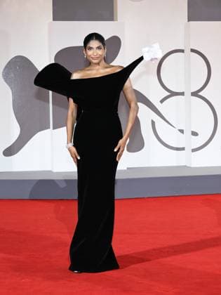Venice, 82nd Venice International Film Festival 2025 - Evening 4 - Red Carpet for the film The Last Viking . Pictured: Farhana Bodi  Copyright: xSimonexComix xipa-agency.netx xPoolxPhotoxEventsx06x IPA_Agency_IPA63774799