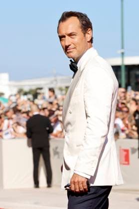 Jude Law bei der Premiere des Kinofilms La Mage du Kremlin The Wizard of the Kremlin auf der Biennale di Venezia 2025 82. Internationale Filmfestspiele von Venedig im Palazzo del Cinema. Venedig, 31.08.2025