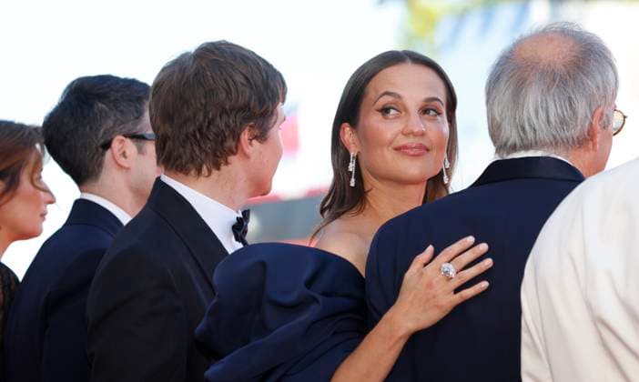 August 31, 2025, Venice, Italy: Alicia Vikander attends the premiere of The Wizard Of The Kremlin during the 82nd Venice International Film Festival at Palazzo del Cinema on the Lido in Venice, Italy, on 31 August 2025. Photo: Venice Italy - ZUMAm179 20250831_zep_m179_018 Copyright: xAlecxMichaelx