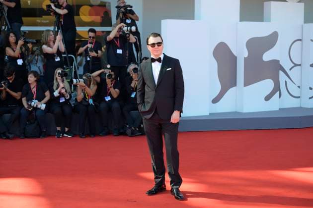 The wizard of Kremlin mivie red carpet in Venice Lido, Italy - 31 Aug 2025 Paul Dano attends the red carpet of movie the wizard of Kremlin at 82 Venice Film Festival at Palazzo del cinema. Venice Lido Italy Copyright: xMarioxCartellix xSOPAxImagesx _DSC0389