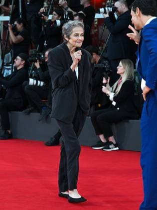 Venice, 82nd Venice International Film Festival 2025 - Evening 5 - Red Carpet for the film Father Mother Sister Brother . Pictured: Charlotte Rampling  Copyright: xManuelexMangiarottix xipa-agency.netx xPoolxPhotoxEventsx06x IPA_Agency_IPA63783393