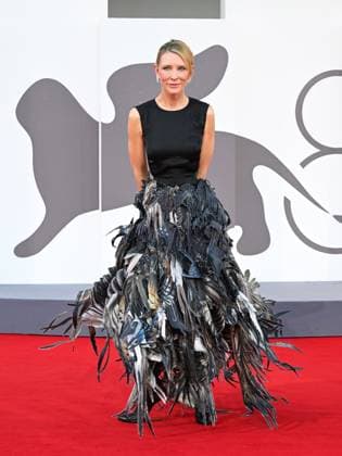 Venice, 82nd Venice International Film Festival 2025 - Evening 5 - Red Carpet for the film Father Mother Sister Brother . Pictured: Cate Blanchett  Copyright: xManuelexMangiarottix xipa-agency.netx xPoolxPhotoxEventsx06x IPA_Agency_IPA63783447