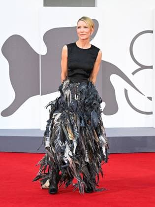 Venice, 82nd Venice International Film Festival 2025 - Evening 5 - Red Carpet for the film Father Mother Sister Brother . Pictured: Cate Blanchett  Copyright: xManuelexMangiarottix xipa-agency.netx xPoolxPhotoxEventsx06x IPA_Agency_IPA63783450